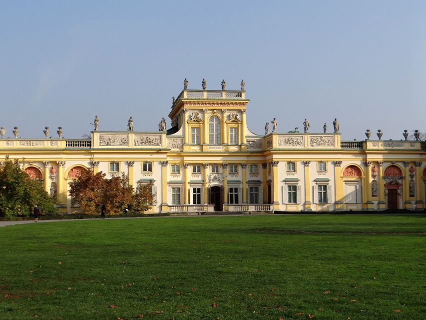 Best of Warsaw Full-Day Private Tour with Private Transport - Wilanów Palace on the 8-Hour Plan: Paris of the East Feeling