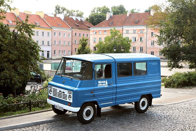 Best of Warsaw - private tour by retro minibus with hotel pickup - A retro communist minibus turns orientation into a fun story
