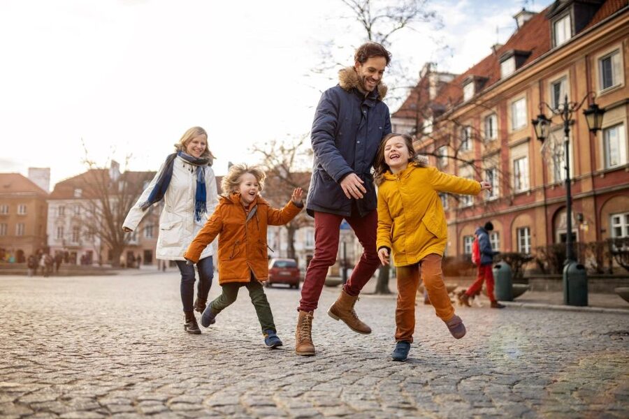 Family Tour of Warsaw Old Town with Fun Activities for Kids - 2-Hour Walking Tour: Mermaid Mission, Royal Castle Views, and Monument Stops