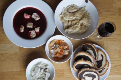Flavours of Polish Christmas: 4 course dinner + cooking class