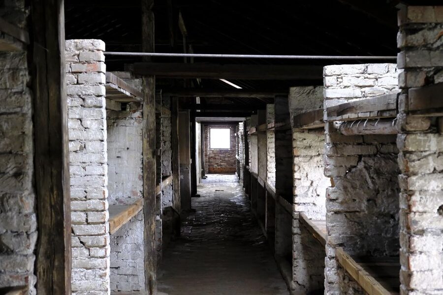 From Warsaw: Auschwitz-Birkenau Guided Tour with Fast Train - Auschwitz II-Birkenau: Scale, Crowds, and Staying Close to the Guide