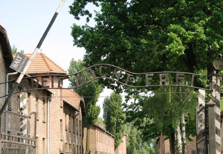 From Warsaw: Auschwitz-Birkenau Small Group Tour with Lunch - From Arbeit Macht Frei to the outdoor reminders you cannot unsee