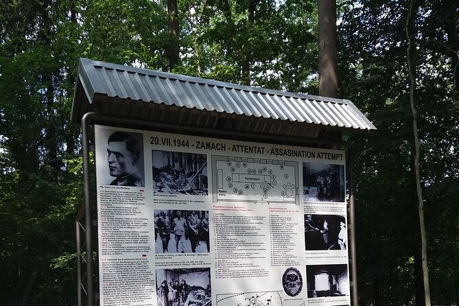 From Warsaw day tour to Wolf's Lair, Hitler's HQ by car - Hitler’s Time Here and the Assassination Attempt Room