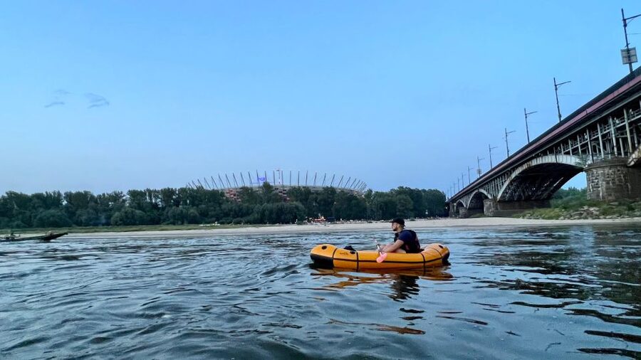 Packrafting kayaking guided tour Vistula river Warsaw Poland - Equipment and instruction: what you get for $36