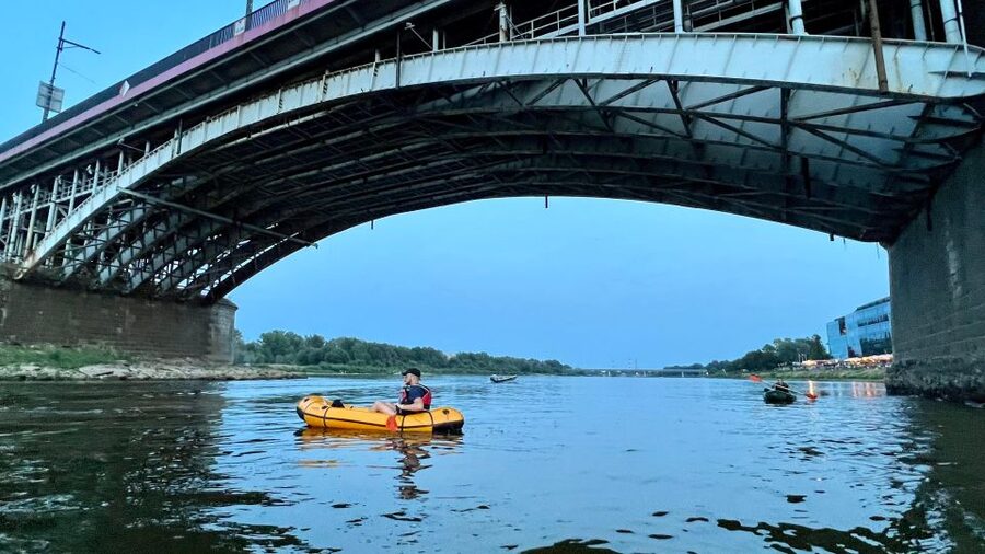 Packrafting kayaking guided tour Vistula river Warsaw Poland - What to wear and bring so the trip stays fun