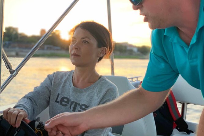 Private Cruise on Vistula in Warsaw for 4 with our Helmsman - Your helmsman experience: pace, stories, and a small surprise