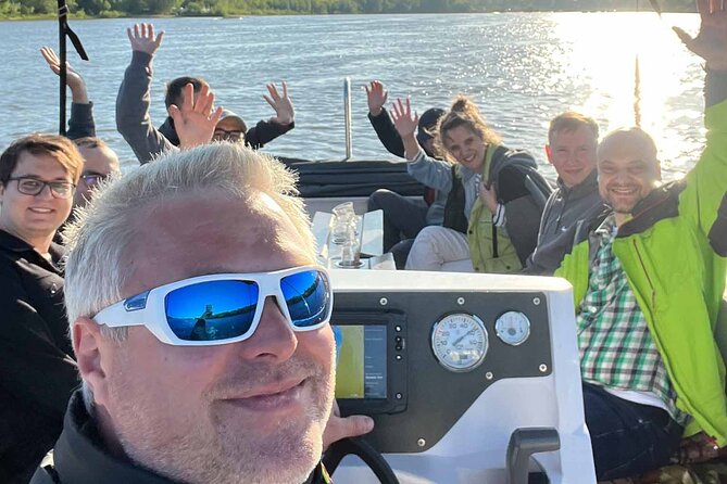 Private Cruise on Vistula in Warsaw for 9 with our Helmsman - Vistula boulevards: life along the water, but calmer