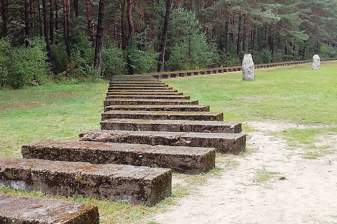 Private half-day tour to Treblinka with hotel pickup - POLIN Museum stop: Warsaw Ghetto liquidation, in a focused start