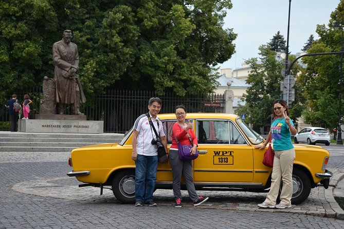 Private Tour: Warsaw City Sightseeing by Retro Fiat - Price and Logistics: Getting Value from $108.23 per Person