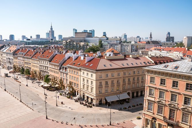 Private Warsaw City Tour with social-distance bus - Stop 1 at Łazienki Królewskie: where Warsaw kept parts of the 1700s