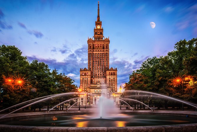 Quick - 3 hour - Overview of Warsaw - Transport comfort and pickup: how you save time without noticing it