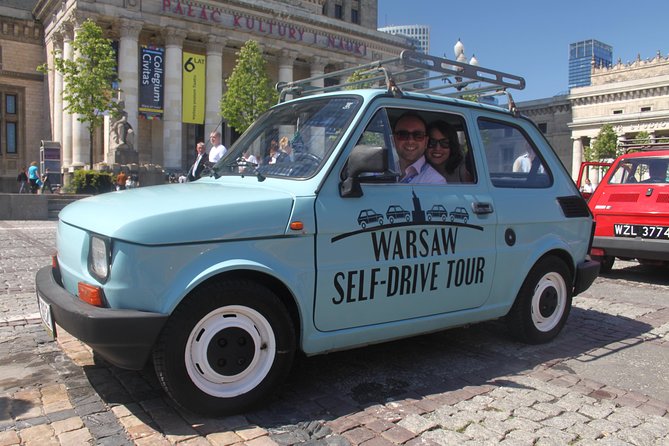 Retro Fiat Self-Drive Tour in Warsaw - Old Town by car: Royal Route, Castle Square, and the rebuilt heart of Warsaw