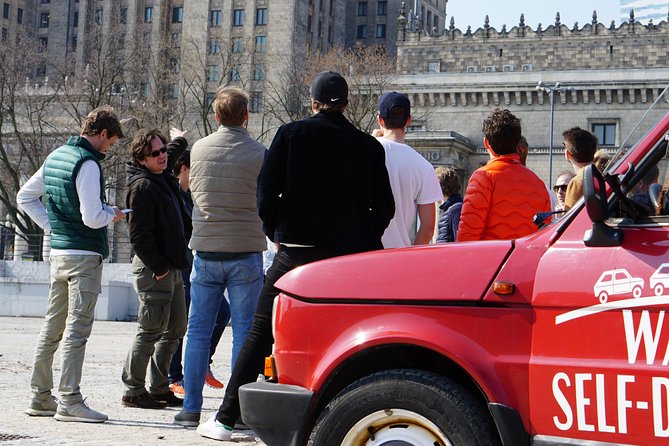 Retro Fiat Self-Drive Tour in Warsaw - Praga Polnoc and Brzeska Street: time permitting, street life and prewar facades