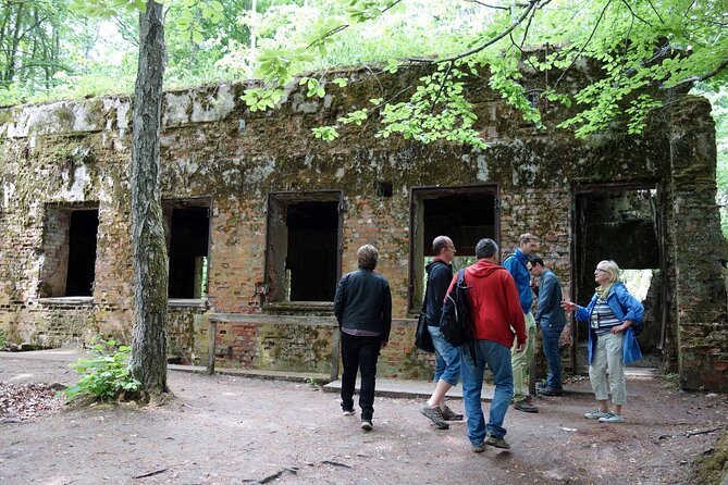 Tour from Warsaw: Wolf's Lair, Hitler's HQ Zones I and II - Wolf’s Lair Zone II: officer spaces and the feel of an unrestored site