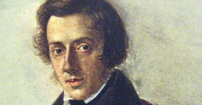 Chopin Concert Ticket With Glass of Champagne