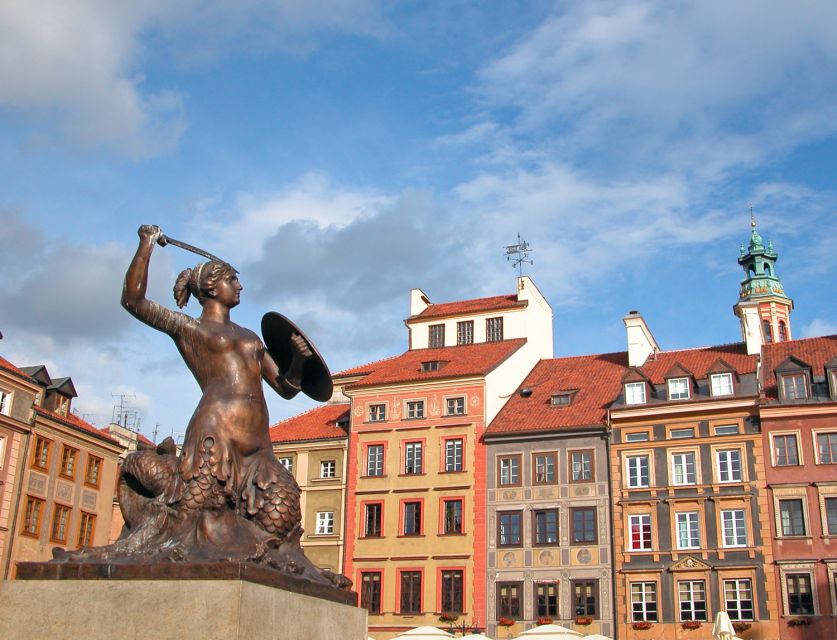 Warsaw: City Highlights Tour with hotel Pick up /Drop Off - The Warsaw ghetto story: memorials, Umschlagplatz, and Mila Street