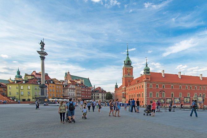 Warsaw City Sightseeing in a Retro Bus - Old Town on foot: Castle Square, St John’s, Barbican, and Market Square
