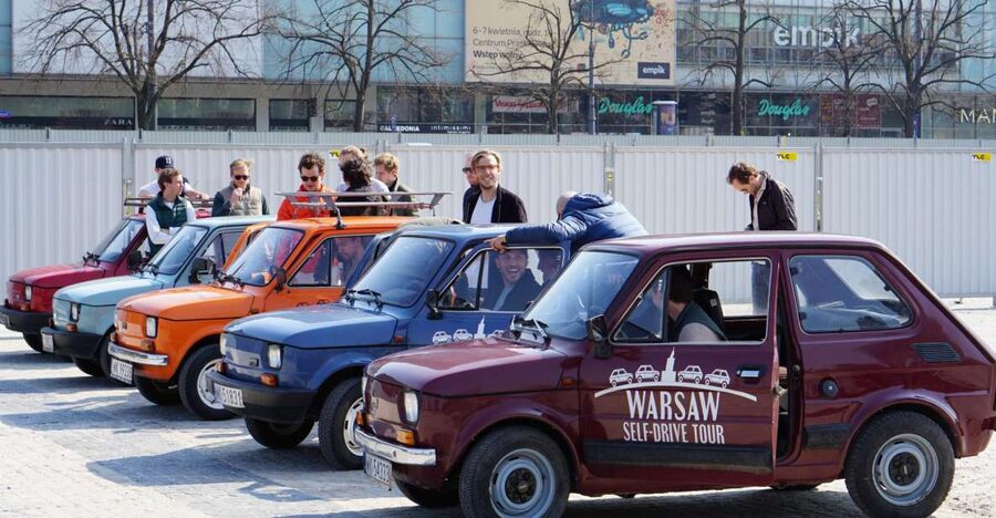 Warsaw: Communist History Self-Driving Tour - The Fiat 126p Toddler Experience: Small Car, Big Story