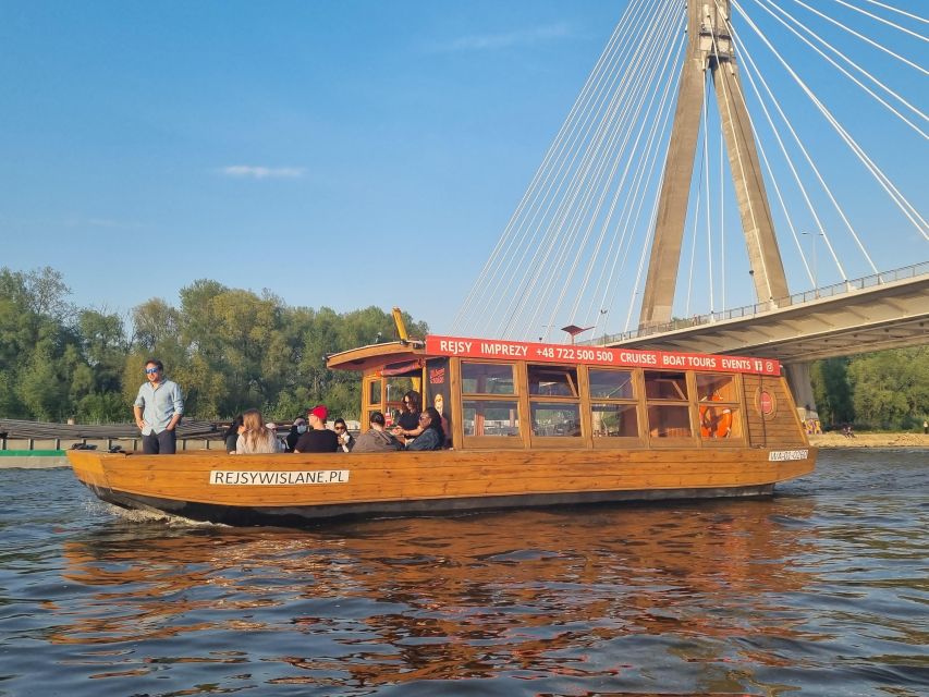 Warsaw: Evening Vistula Cruise with Welcome Drink - Mermaid Monument Start, and How Boarding Works on the Water