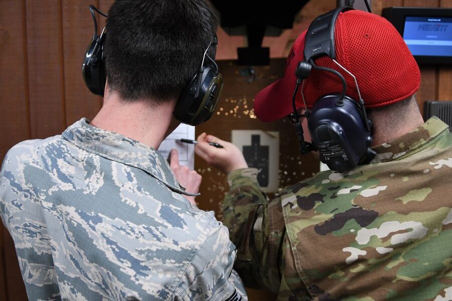 Warsaw: Extreme Shooting Range Experience with Transfers - The shoot-off with friends: competition that stays playful