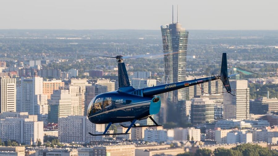 Warsaw: Helicopter Private Tour - Flying the Vistula River: Wilanów, the stadium, and the bridges
