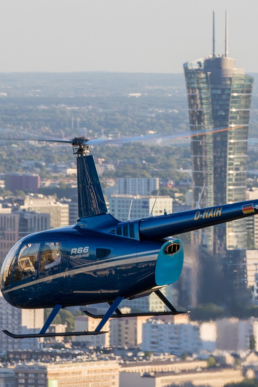 Warsaw: Helicopter Private Tour - Landing, sparkling wine, and the return to your hotel