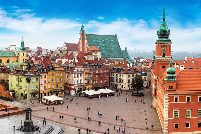 Warsaw Morning, Guided, Panoramic View, public city tour with hotel pick up - The WWII section: Monument to Ghetto Heroes, POLIN, and Umschlagplatz