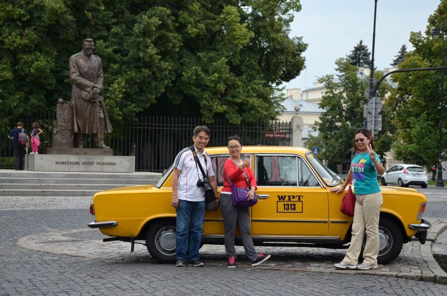 Warsaw Must-Sees: 4-Hour Private Tour by Retro Fiat - UNESCO Old Town and the Royal Route, where rebuilding becomes the point