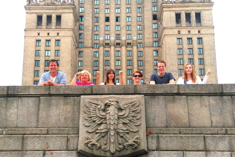 Warsaw: Private Communism Tour with Hotel Pickup - Palace of Culture and Science: power you can measure with your eyes