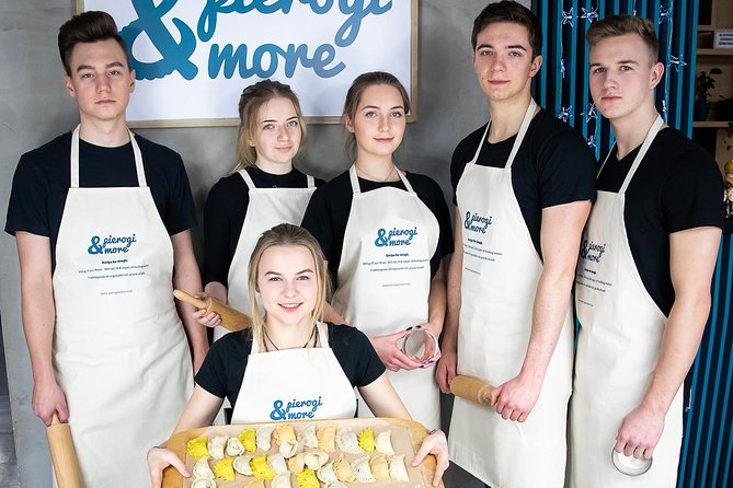 Warsaw's No 1 cooking class-Polish dumplings with liqueur tasting - Where you meet: Pierogi & More at Stawki 3