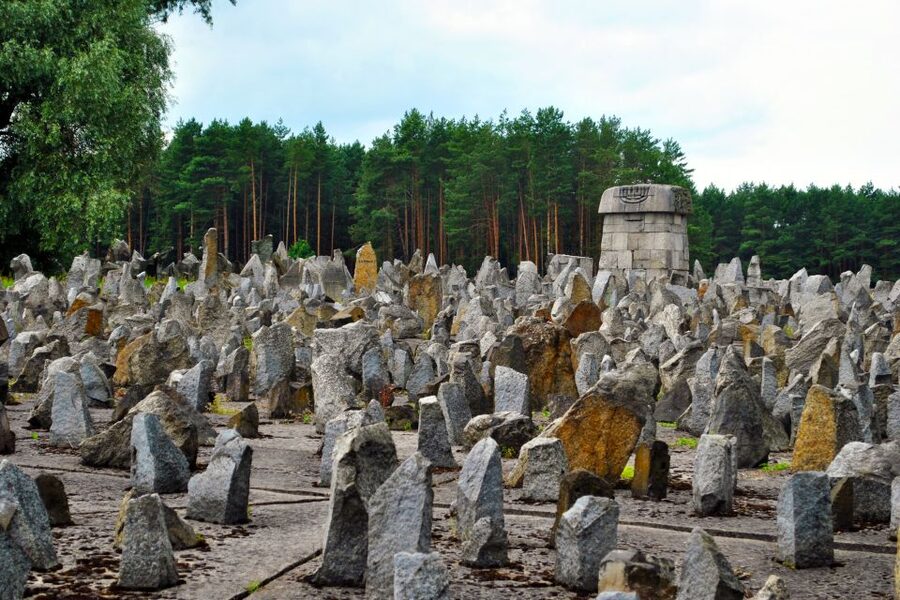 Warsaw: Treblinka Heartbreaking Concentration Camp Tour - Arriving at Treblinka: the memorial field of stones