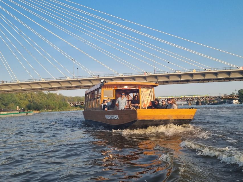 Warsaw: Vistula Cruise - The Galar Wiślany experience: two decks, blankets, and real-world comfort