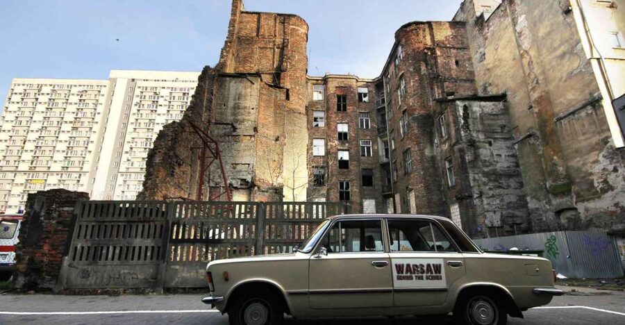 Warsaw: WWII Private Tour by Retro Minibus with Hotel Pickup - The Nazi Occupation Sites: Ghetto Wall, Waliców Tenement, and the Bridge Above Chłodna